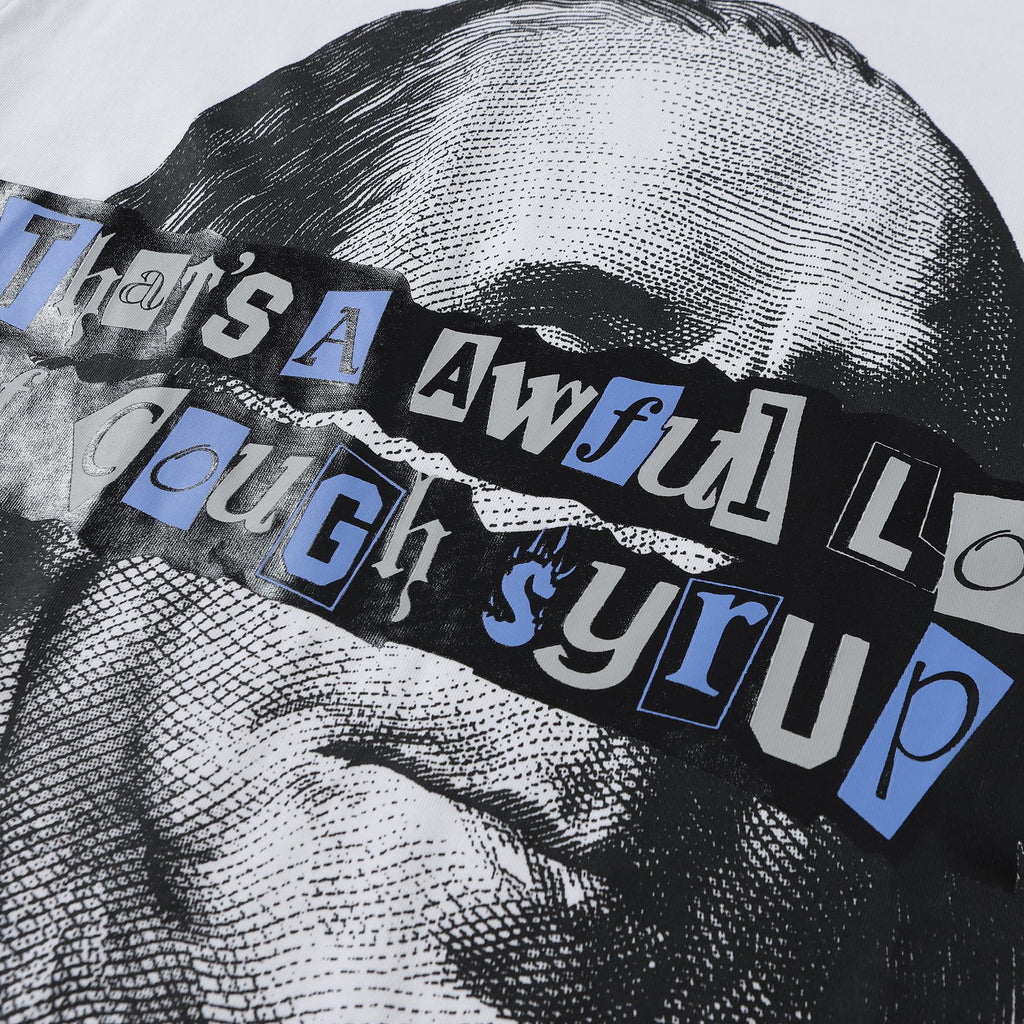THAT'S A AWFUL LOT OF COUGH SYRUP Portrait Graphic T-Shirt — detail