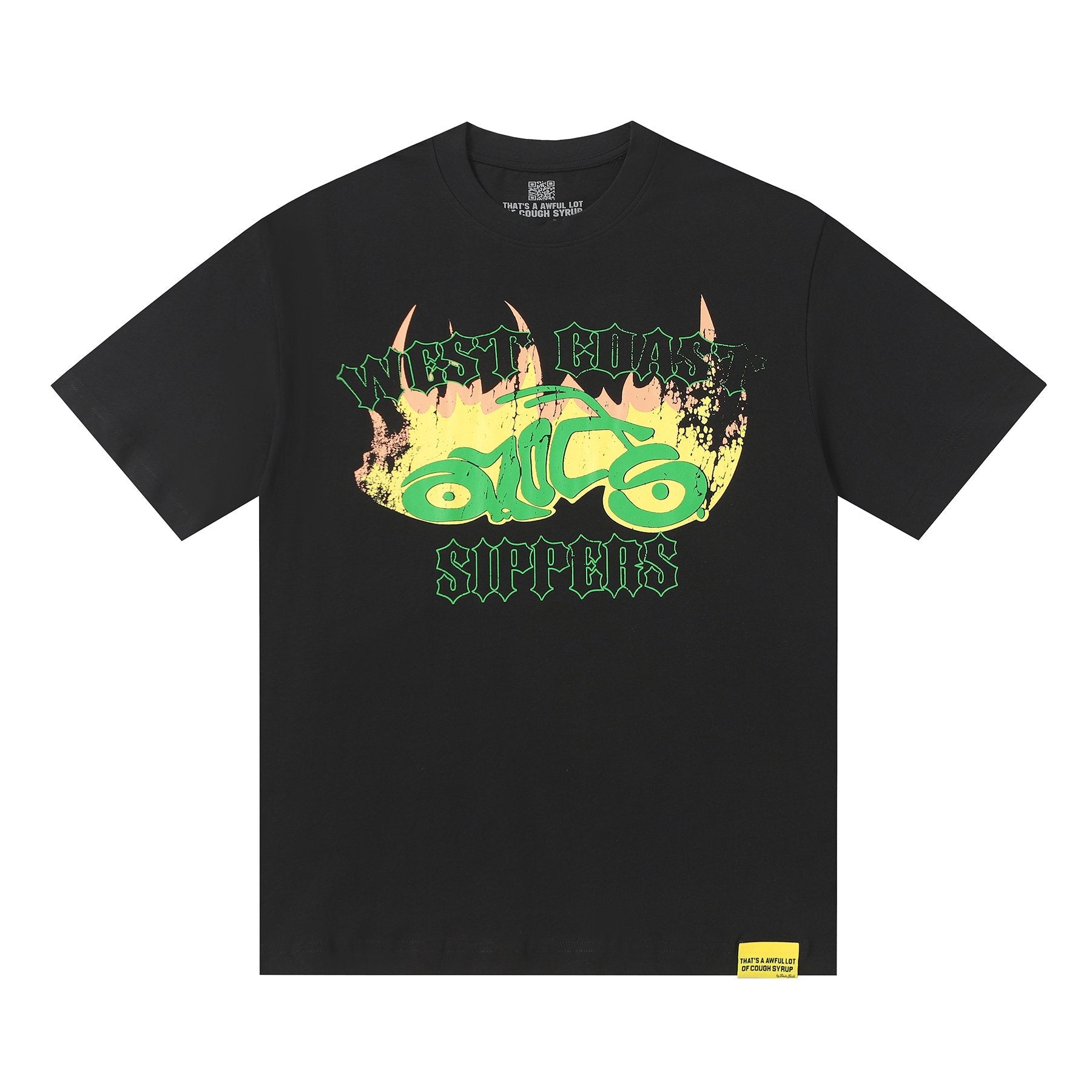 THAT'S A AWFUL LOT OF COUGH SYRUP 21 Graphic Short-Sleeve T-Shirt — front