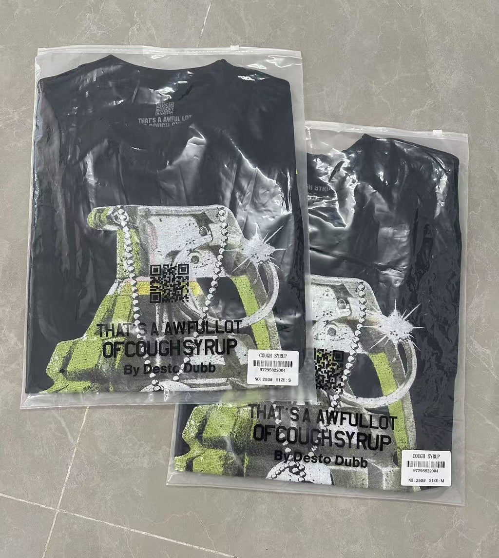 THAT'S A AWFUL LOT OF COUGH SYRUP Grenade Graphic T-Shirt — context