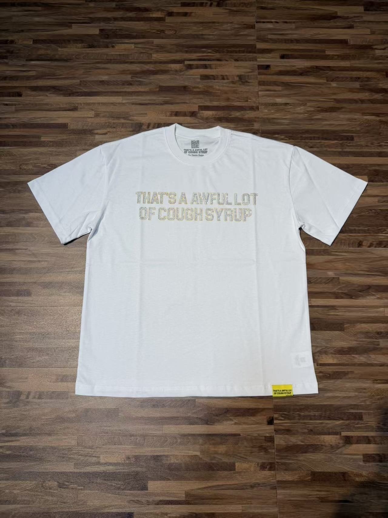 THAT'S A AWFUL LOT OF COUGH SYRUP Dough Syrup Records Dollar Graphic T-Shirt — front
