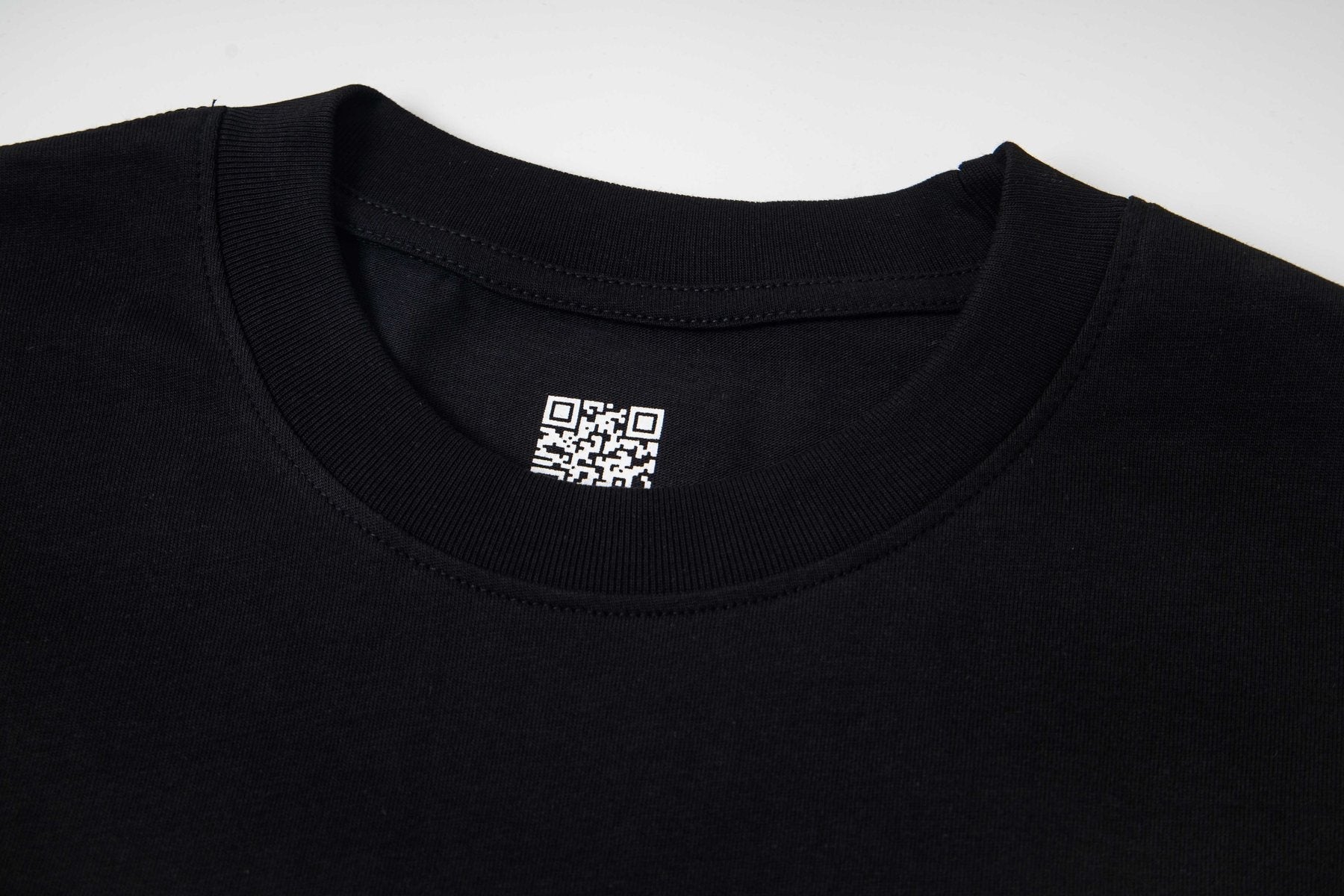 THAT'S A AWFUL LOT OF COUGH SYRUP Black Graphic Short-Sleeve T-Shirt — neck_label