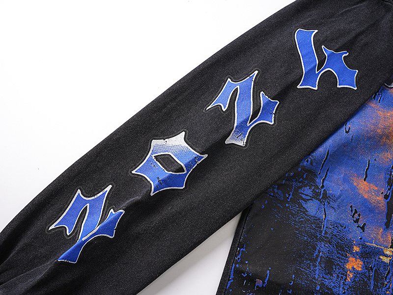 Godspeed Mansion Graphic Long-Sleeve T-Shirt — detail