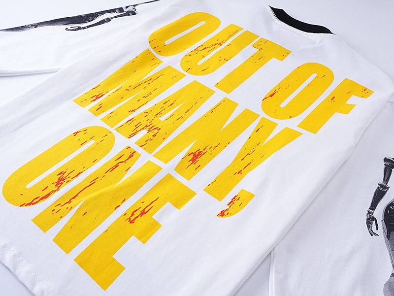Godspeed Robot Graphic Long-Sleeve T-Shirt — detail