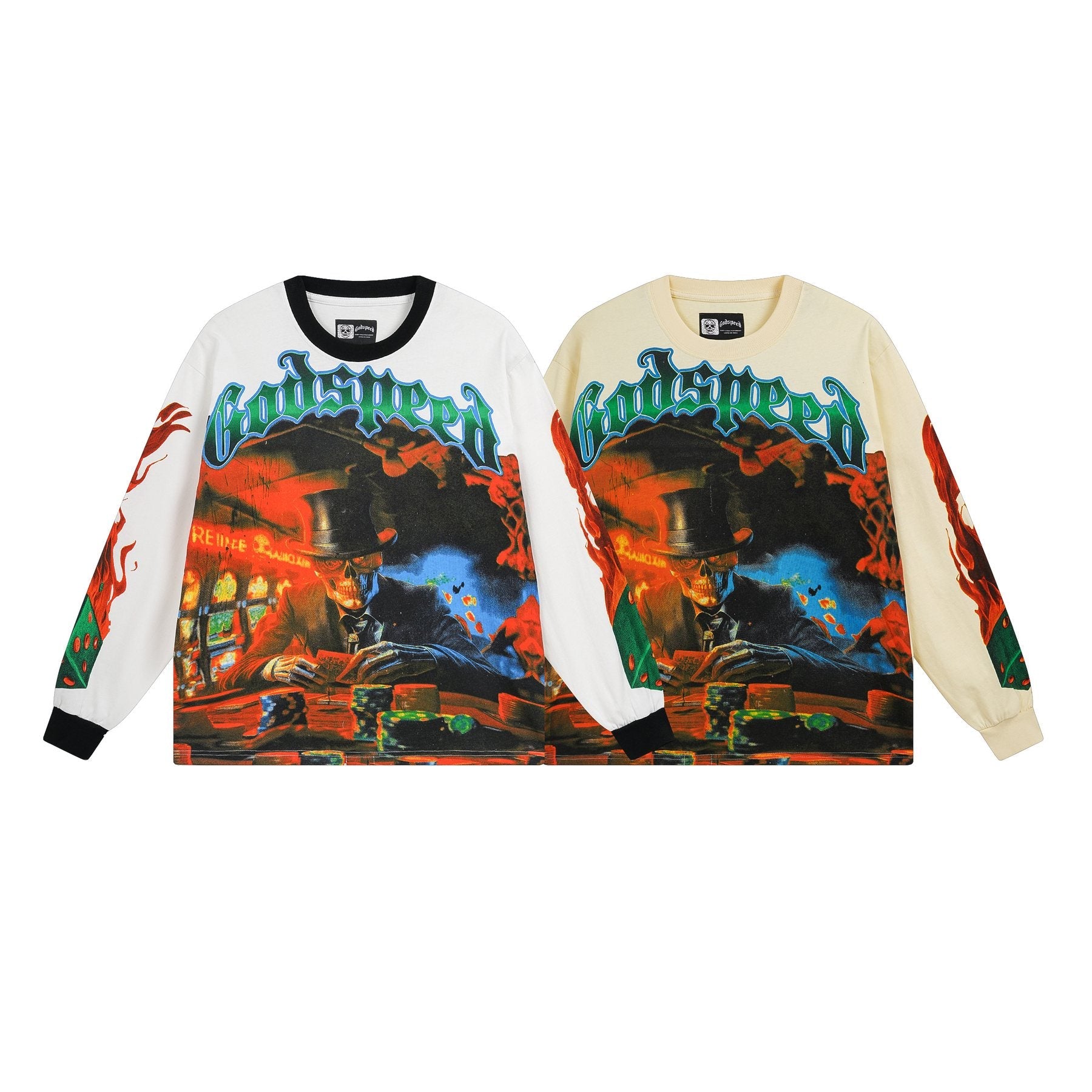 Godspeed E Pluribus Unum Graphic Long-Sleeve T-Shirt — comparison