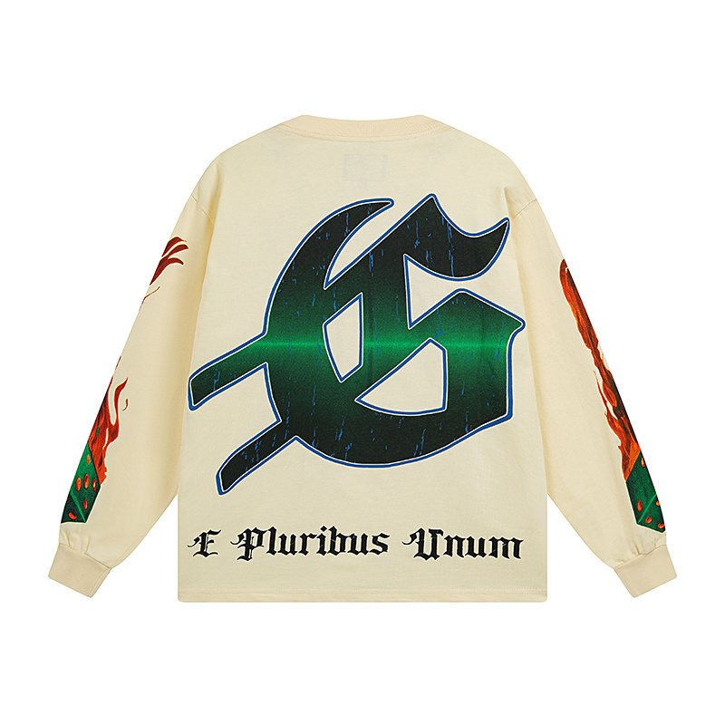 Godspeed E Pluribus Unum Graphic Long-Sleeve T-Shirt — back