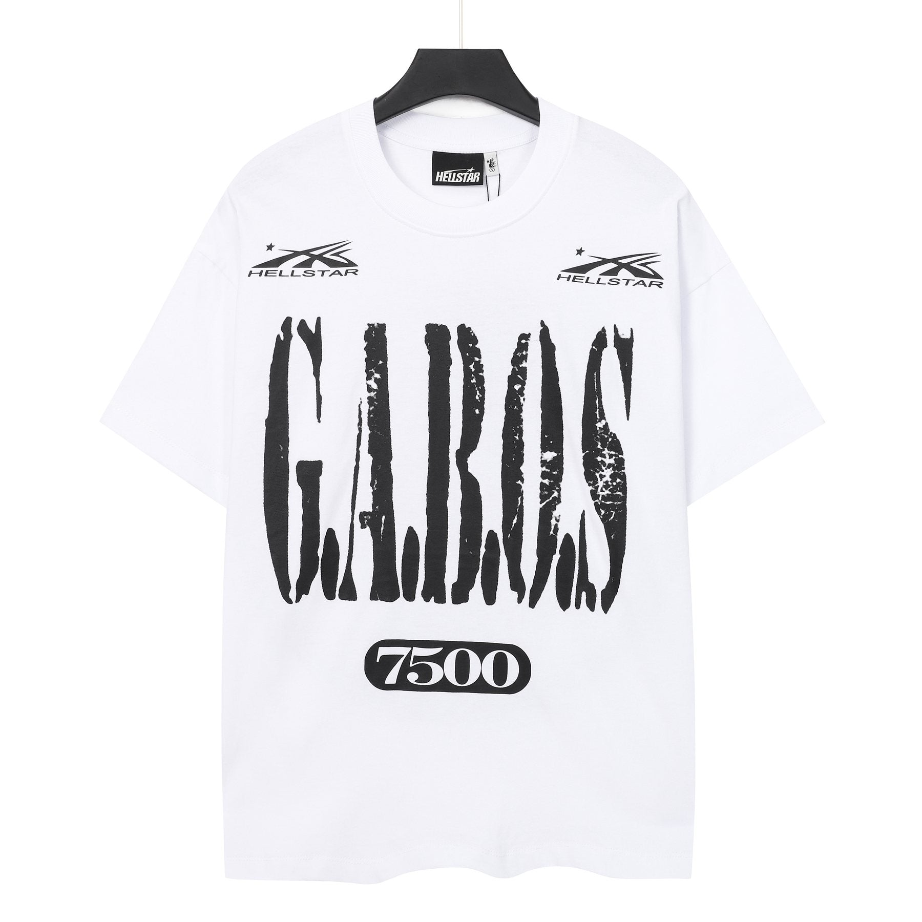 Hellstar Galras 7500 Face & Flame Graphic T-Shirt — front