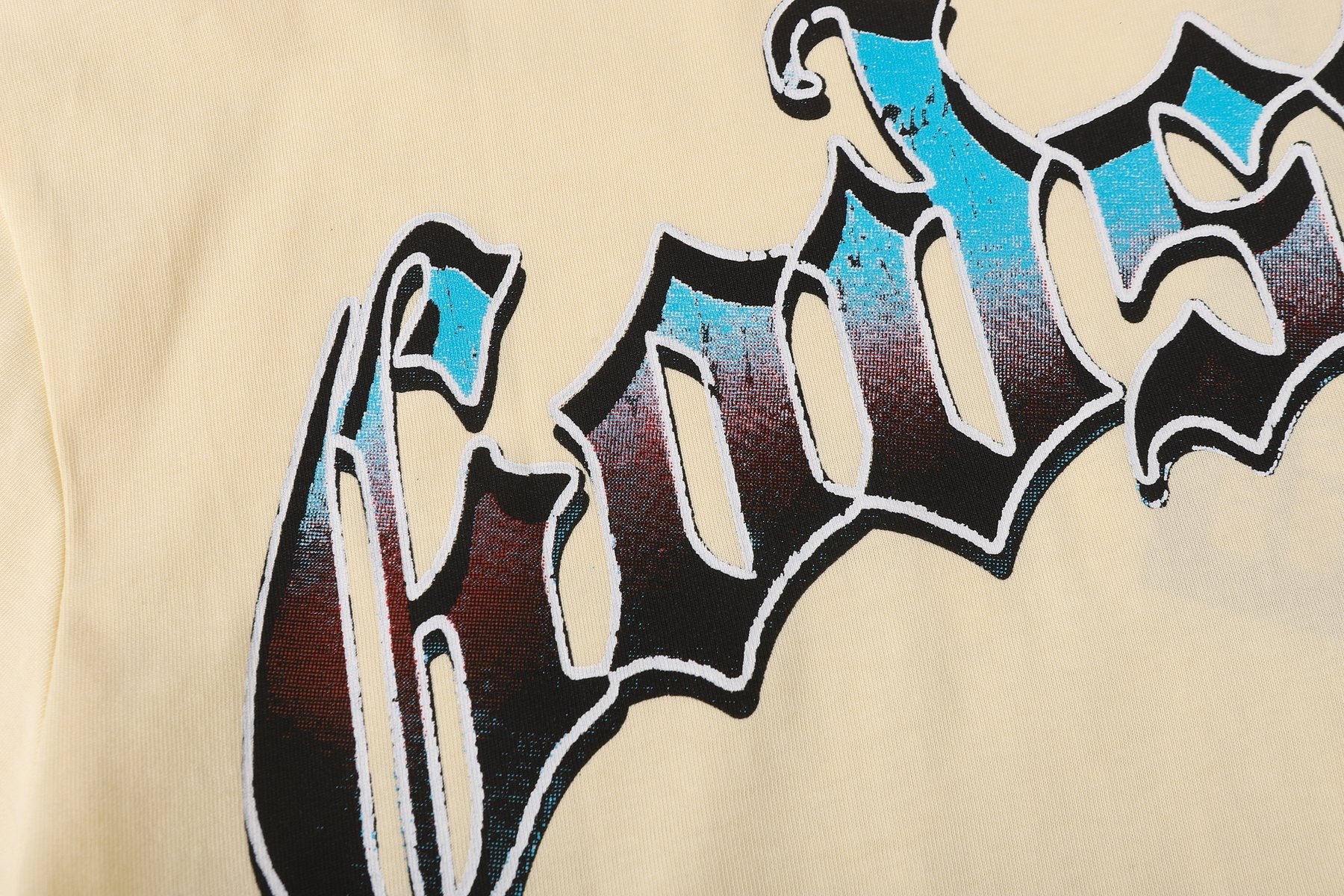 Godspeed Skeleton Basketball Graphic T-Shirt — detail