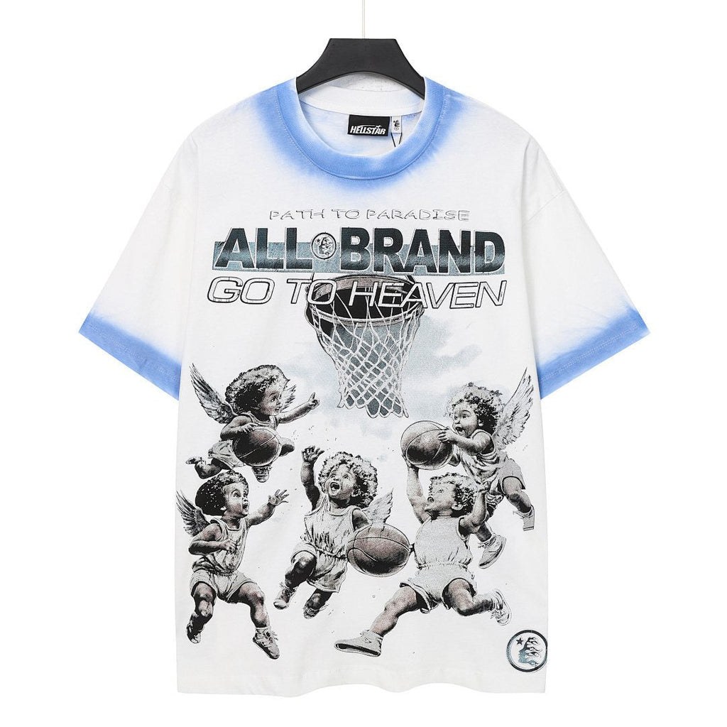 Hellstar Path to Paradise Basketball Cherub Graphic T-Shirt — hero