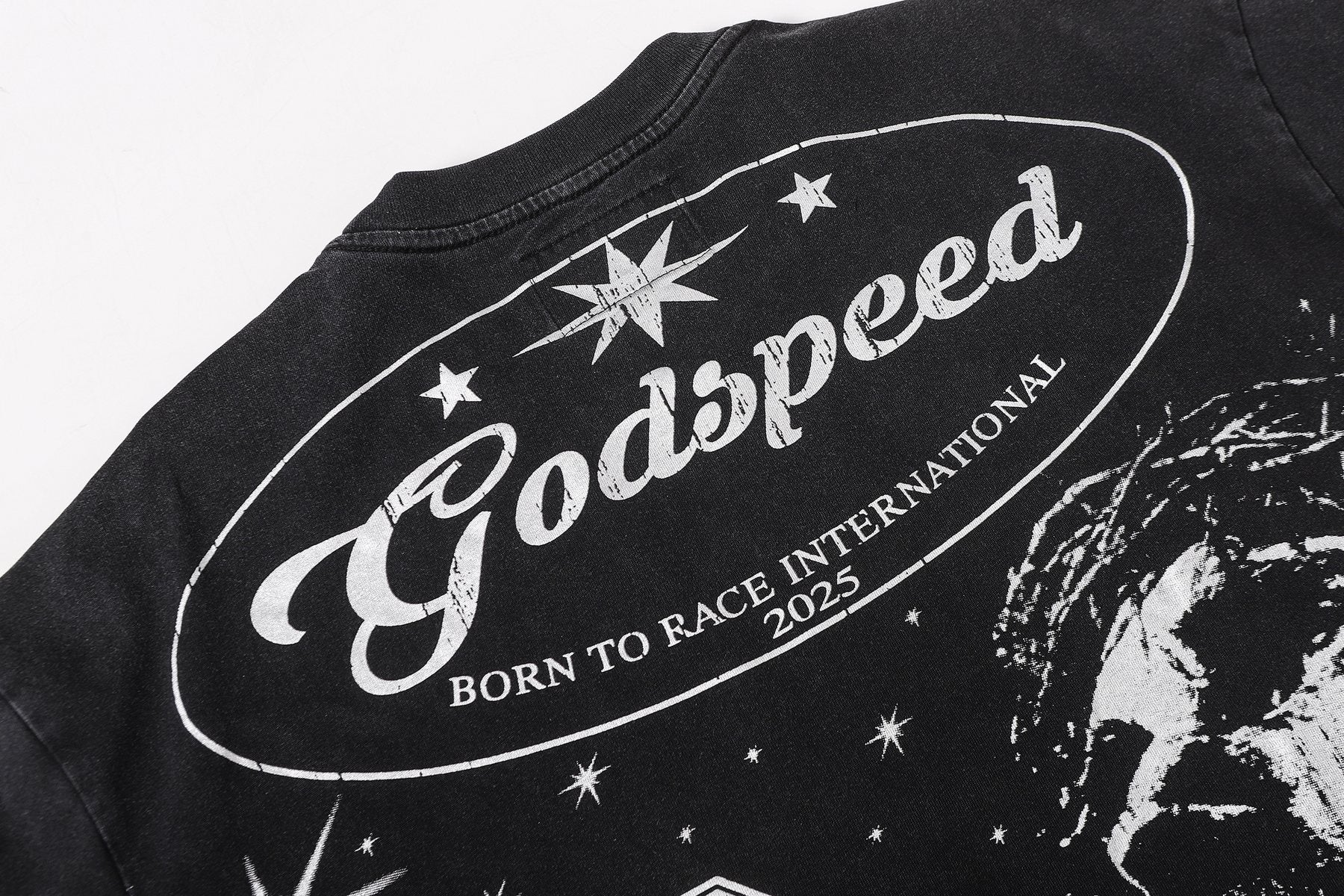 Godspeed Born to Race Graphic T-Shirt — detail