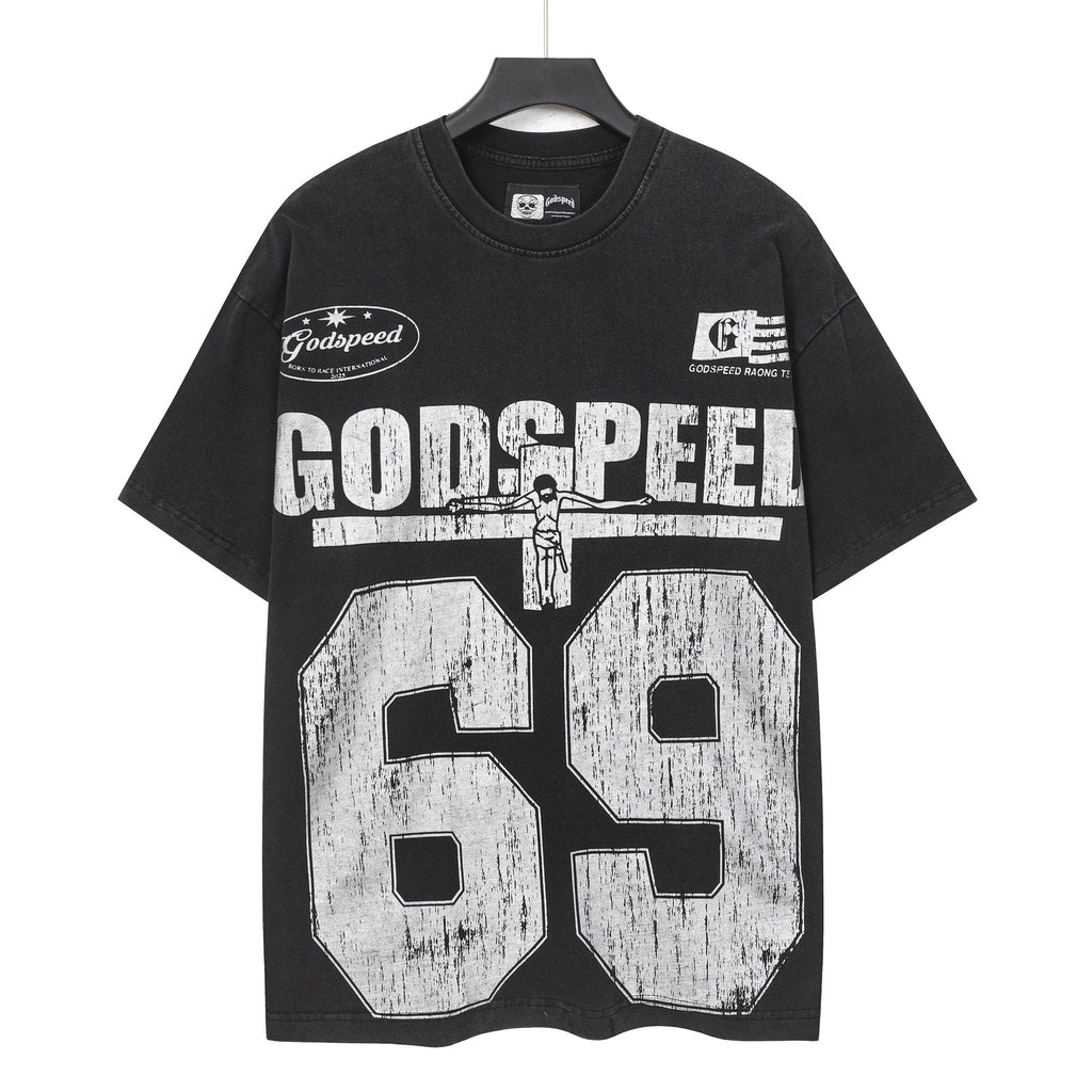 Godspeed Born to Race Graphic T-Shirt — hero