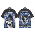 Godspeed Born to Raise Hell Distressed Graphic T-Shirt — hero