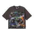 BKYS Revival No Gut No Glory Rhinestone Cropped T-Shirt — hero