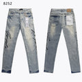 Purple Brand Sinners Graphic Skinny Jeans — hero
