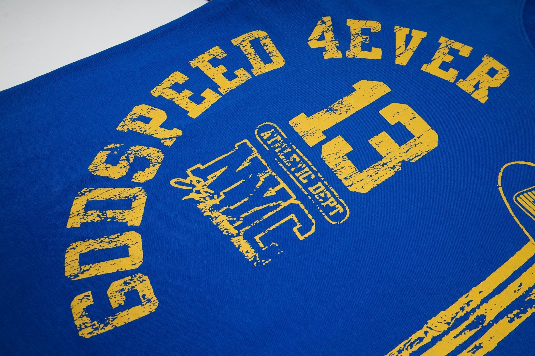 Godspeed 4Ever 13 Athletic Dept Graphic T-Shirt — detail