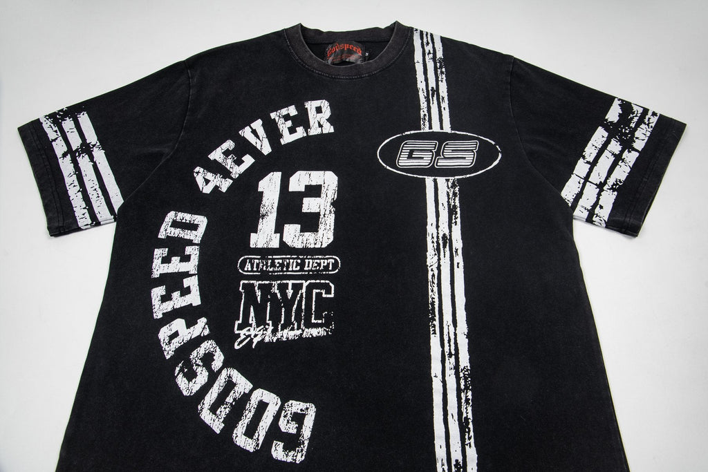 Godspeed 4Ever 13 Athletic Dept Graphic T-Shirt — detail