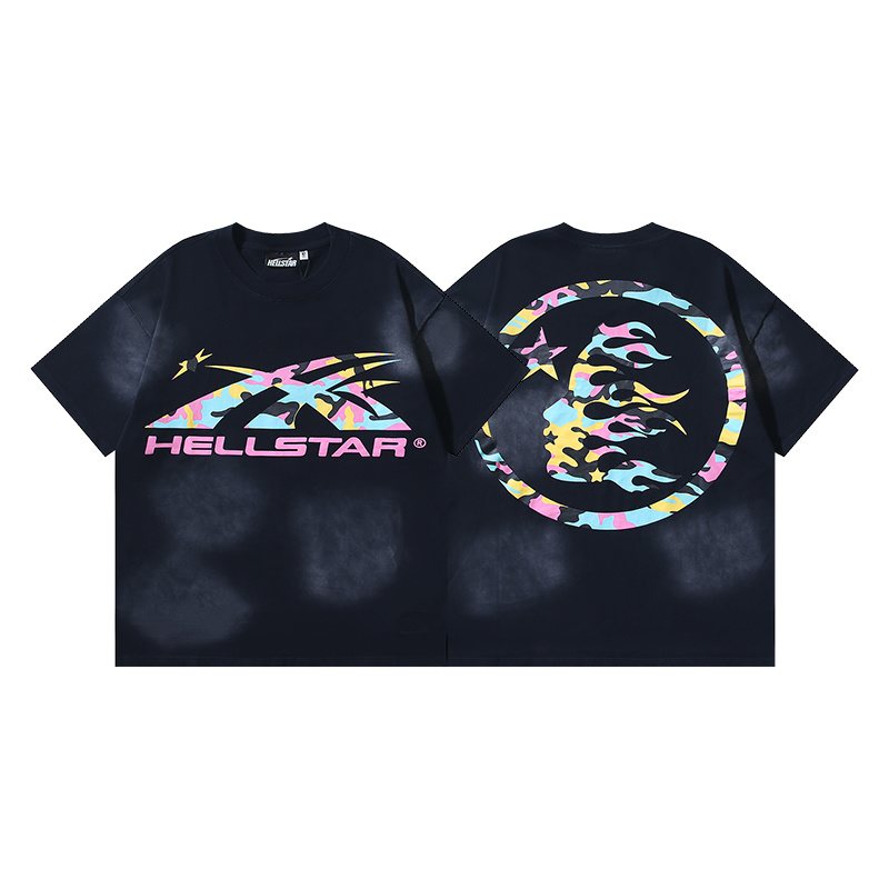 Hellstar Moon Skull Graphic T-Shirt — hero