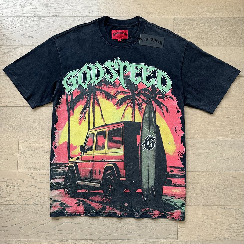 Godspeed E Pluribus Unum Graphic T-Shirt — front