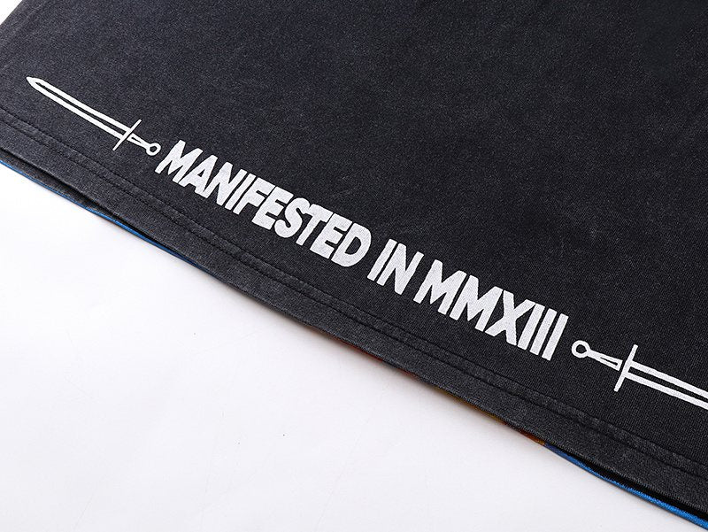 Godspeed Statue Graphic Washed T-Shirt — detail