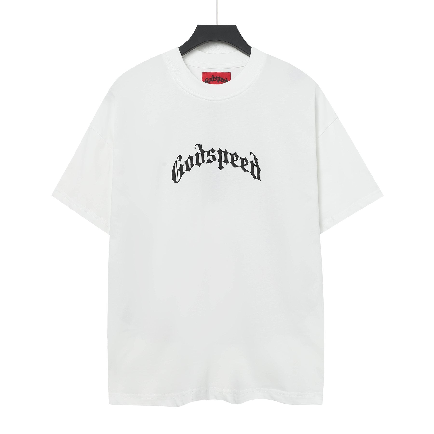Godspeed Skull & Floral Graphic Short-Sleeve T-Shirt — front