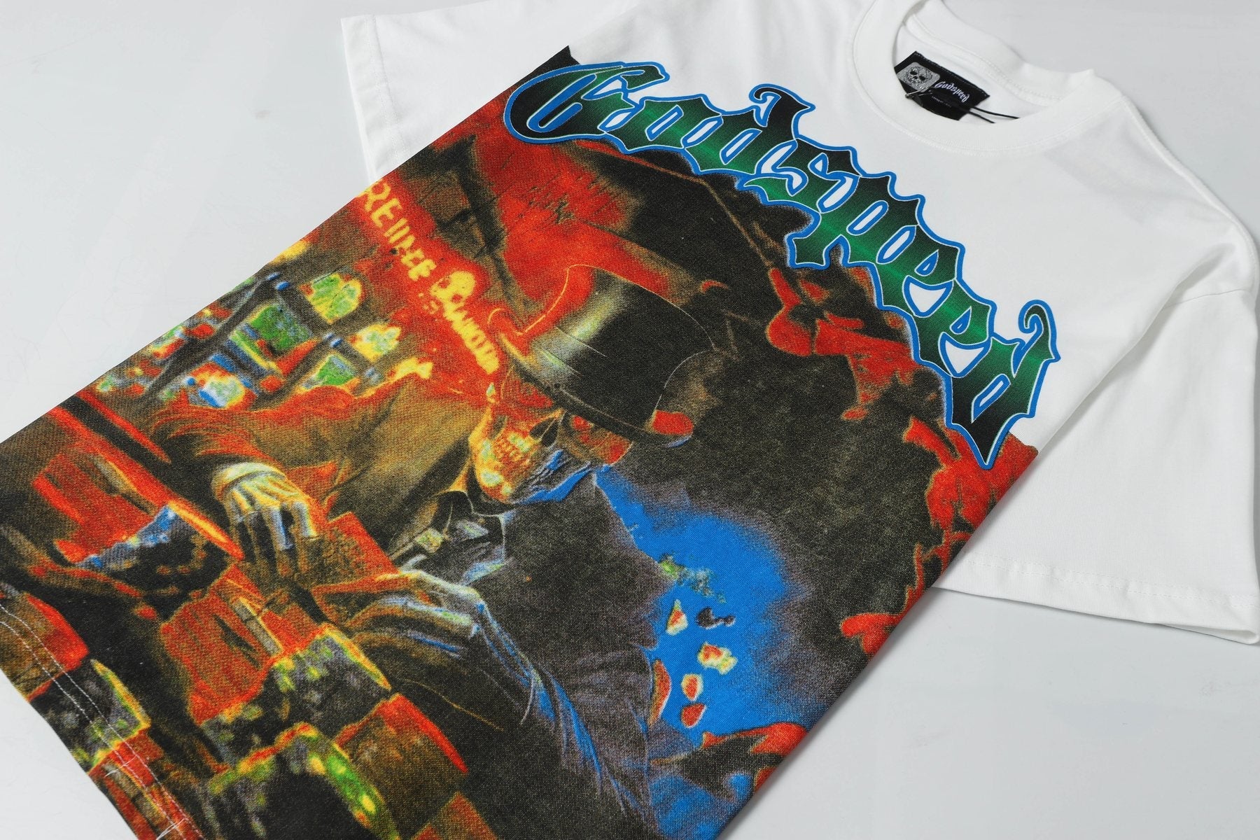 Godspeed E Pluribus Unum Graphic T-Shirt — detail