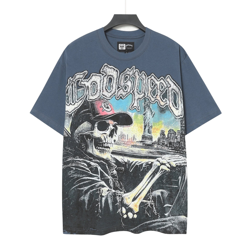 Godspeed Skull City Back Graphic T-Shirt — hero