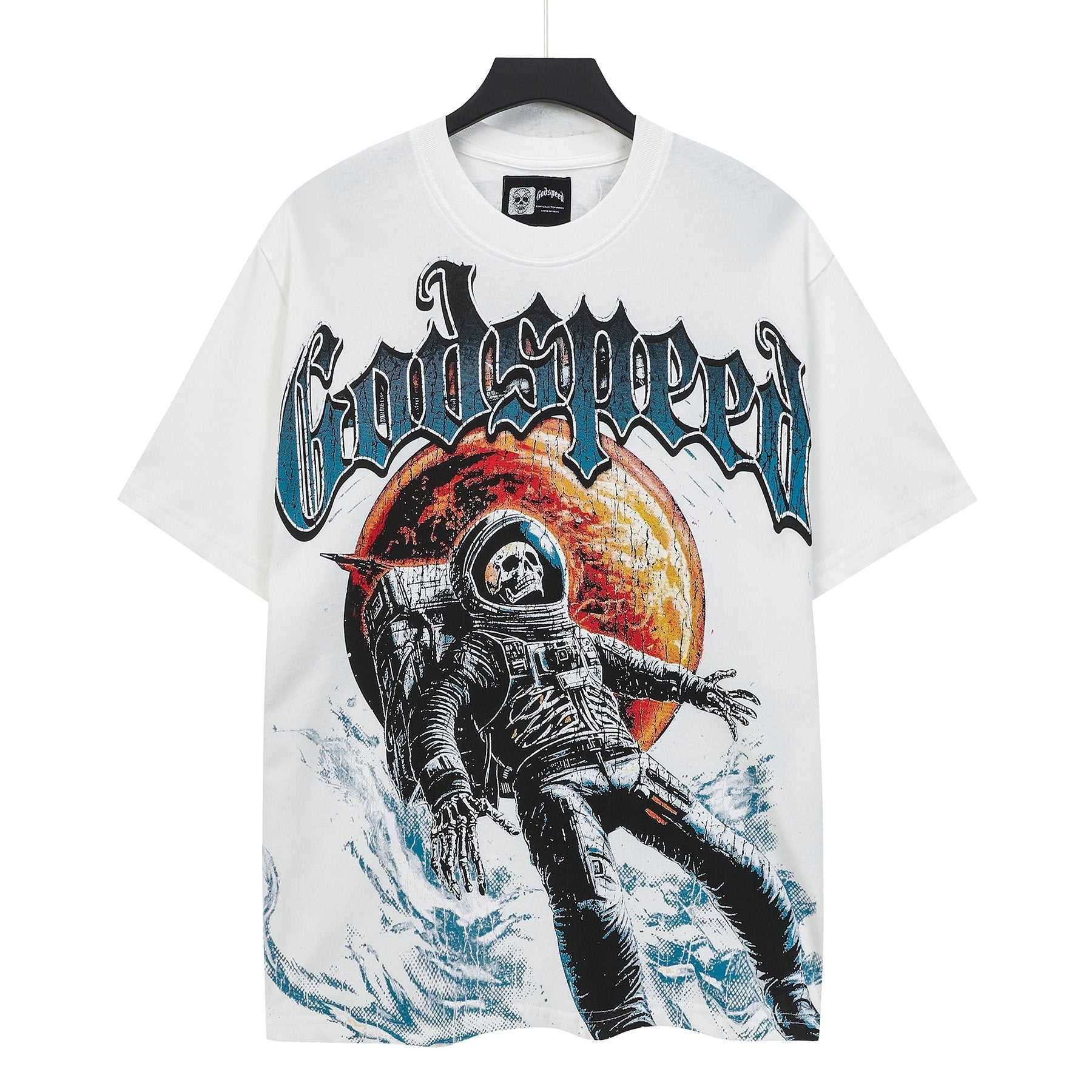Godspeed Space Tour Astronaut Graphic T-Shirt — front