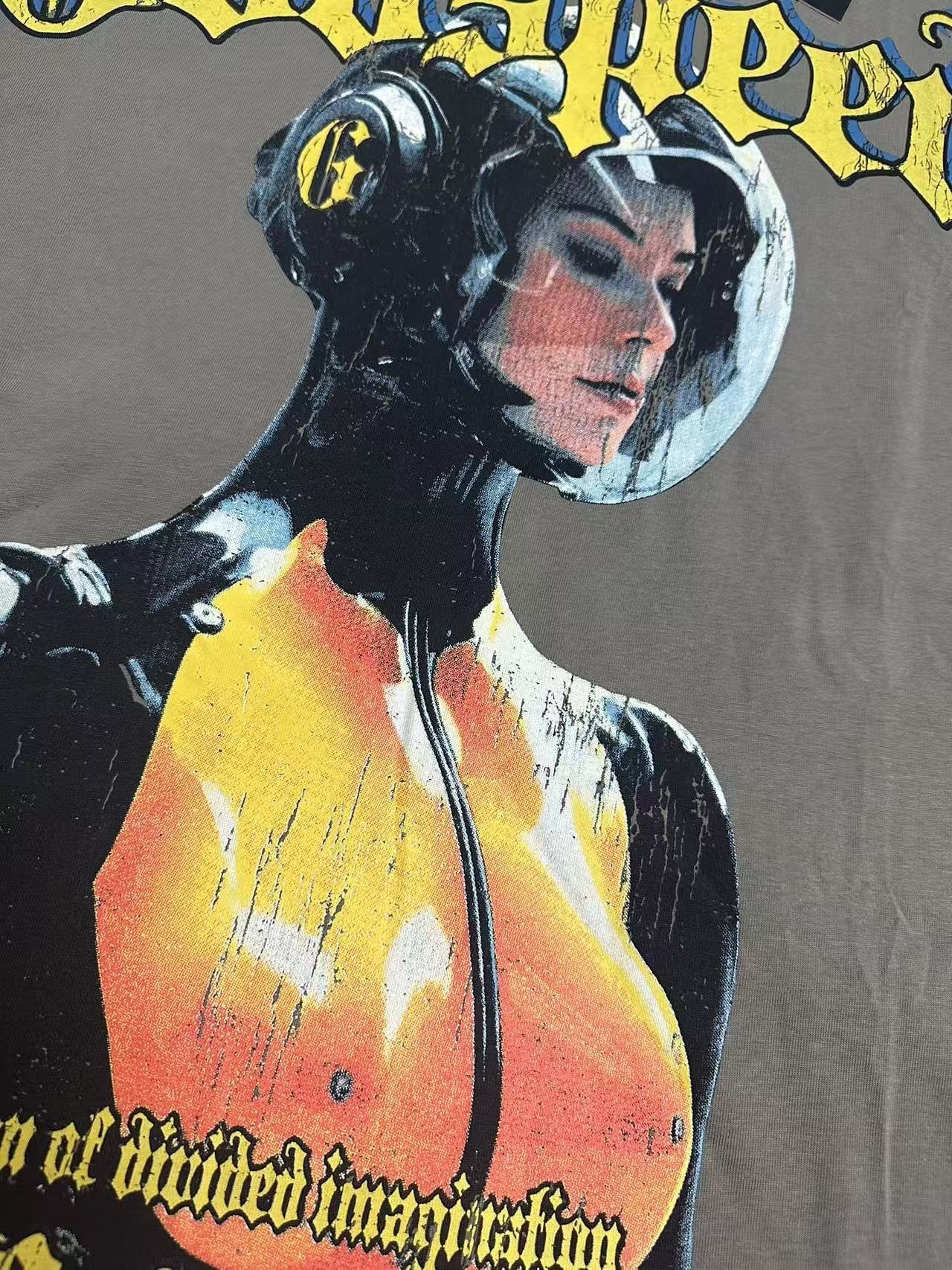 Godspeed Illusion Graphic Short-Sleeve T-Shirt — detail