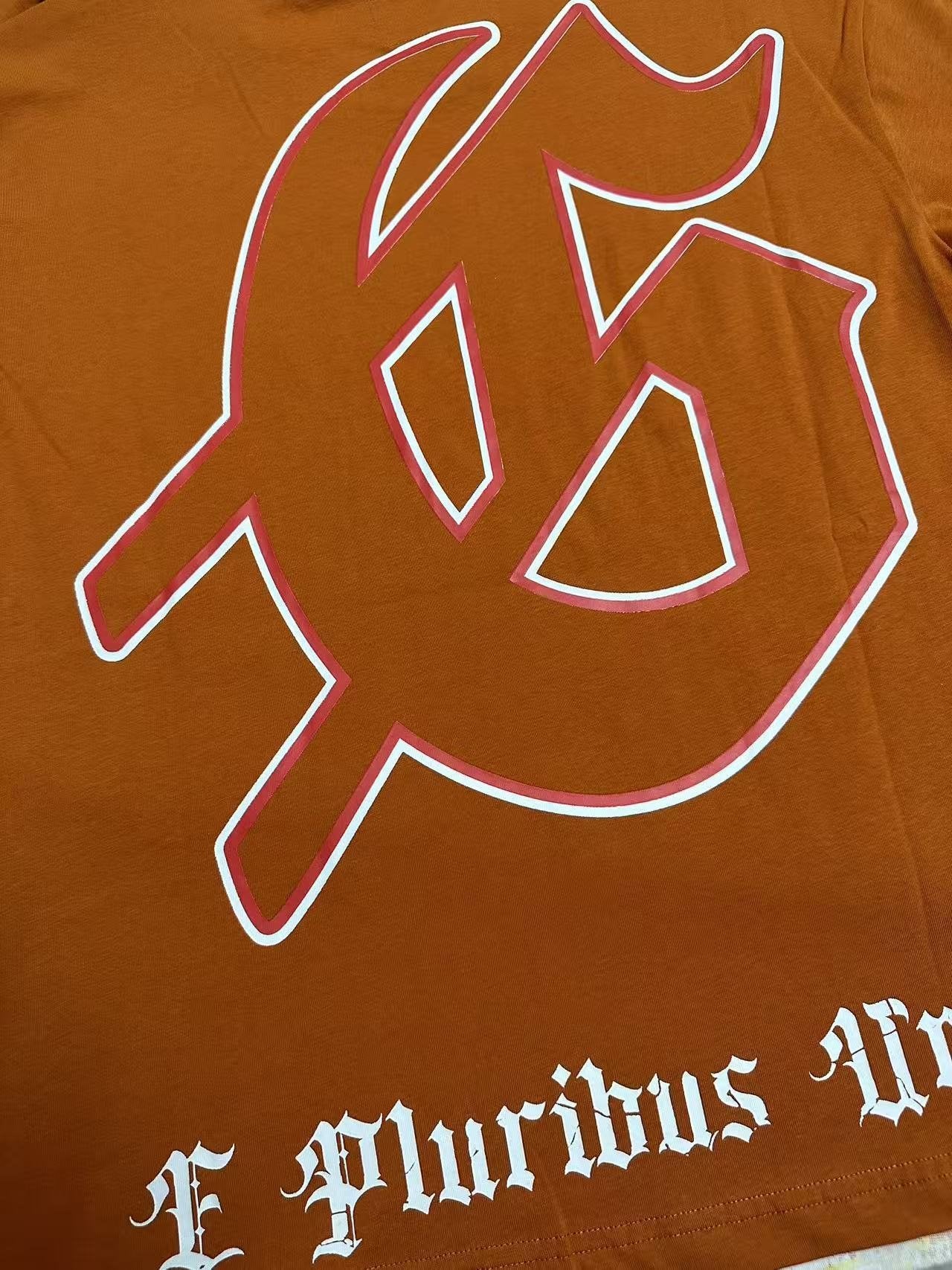 Godspeed Skeleton Rider Graphic T-Shirt — fabric_closeup