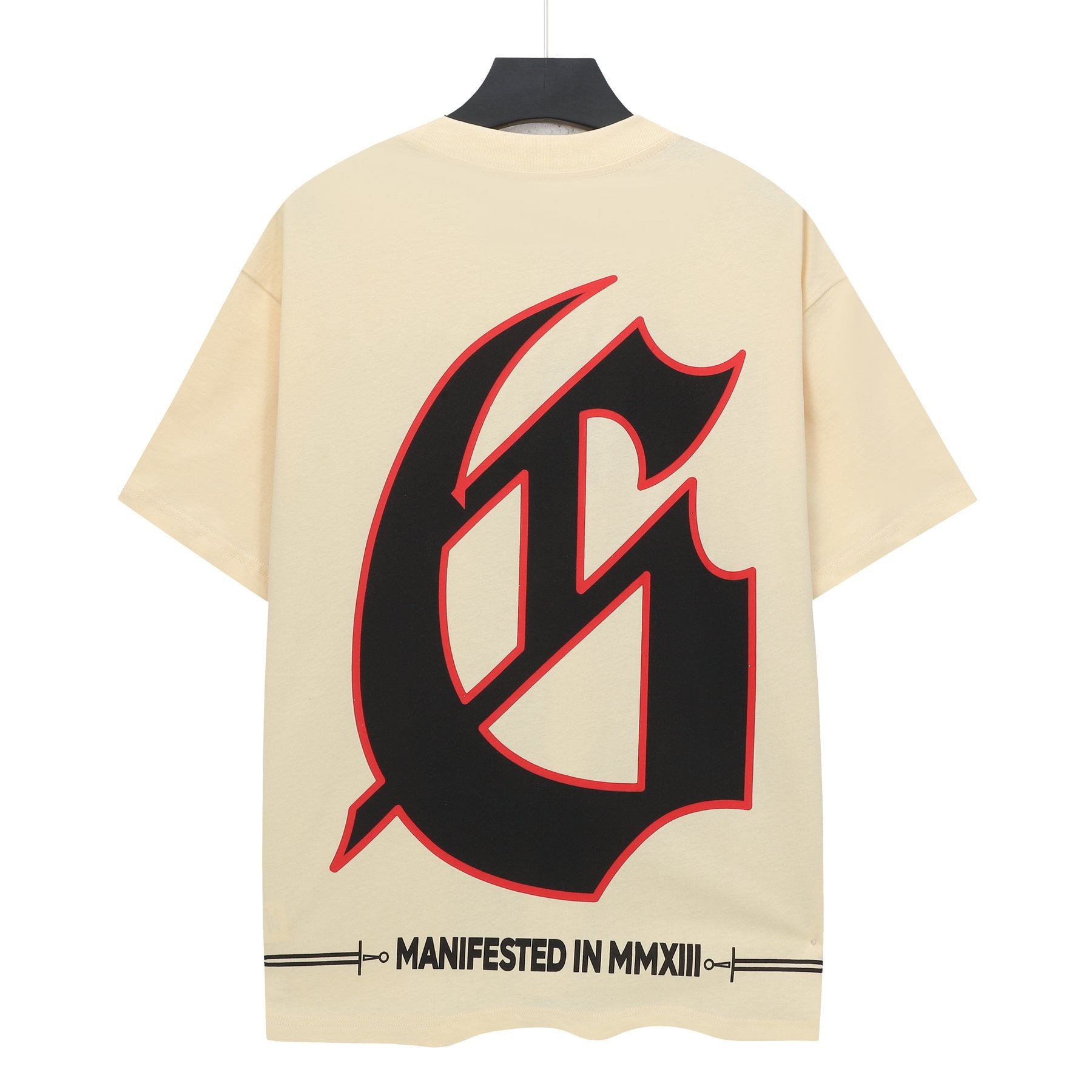 Godspeed Cream Racing Graphic T-Shirt — back