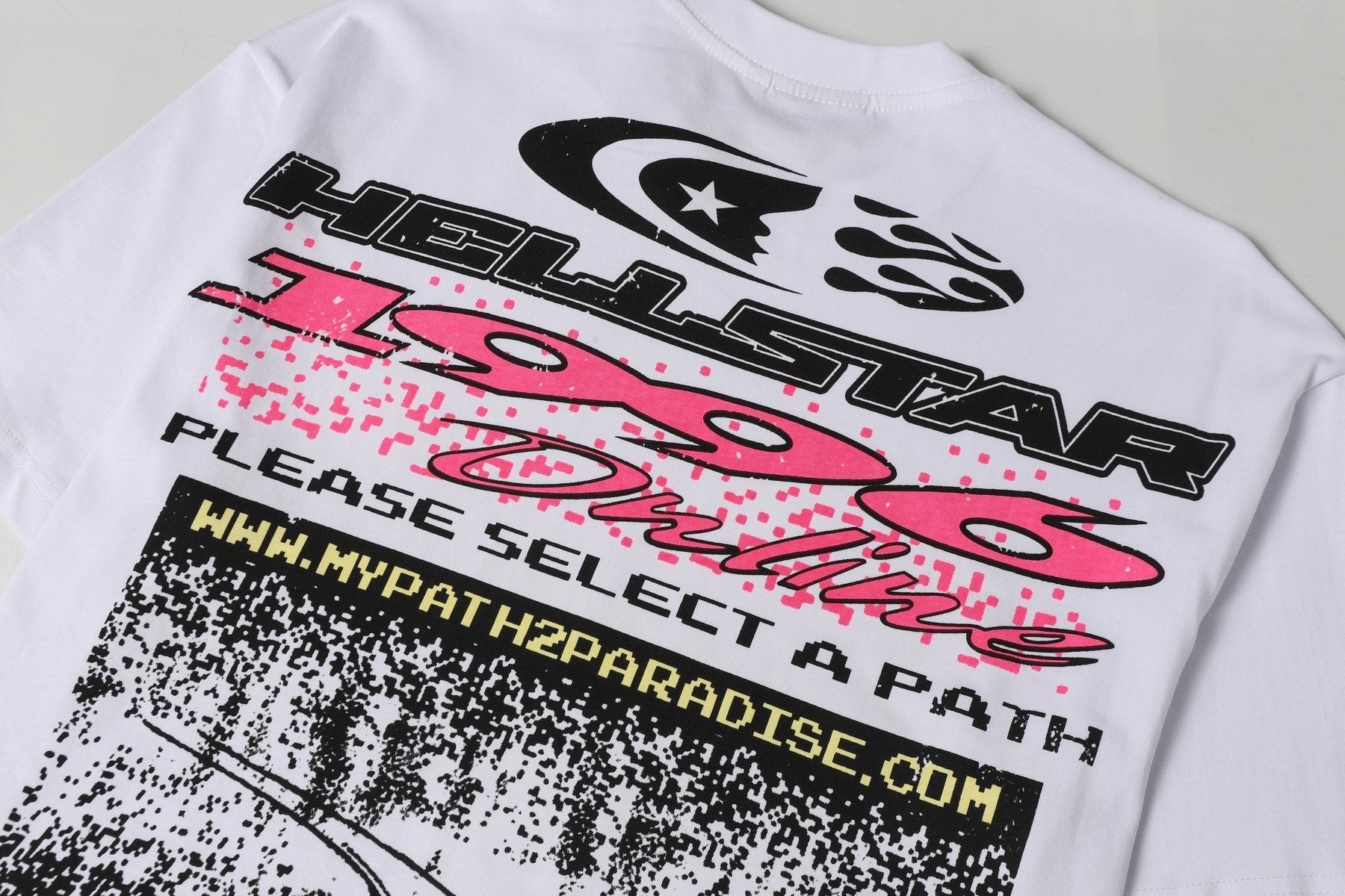 Hellstar My Path 2 Paradise Short-Sleeve Graphic T-Shirt — detail