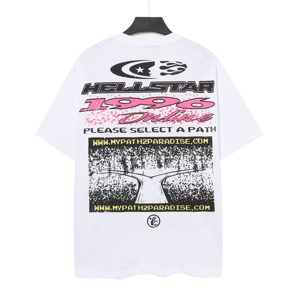 Hellstar My Path 2 Paradise Short-Sleeve Graphic T-Shirt — back