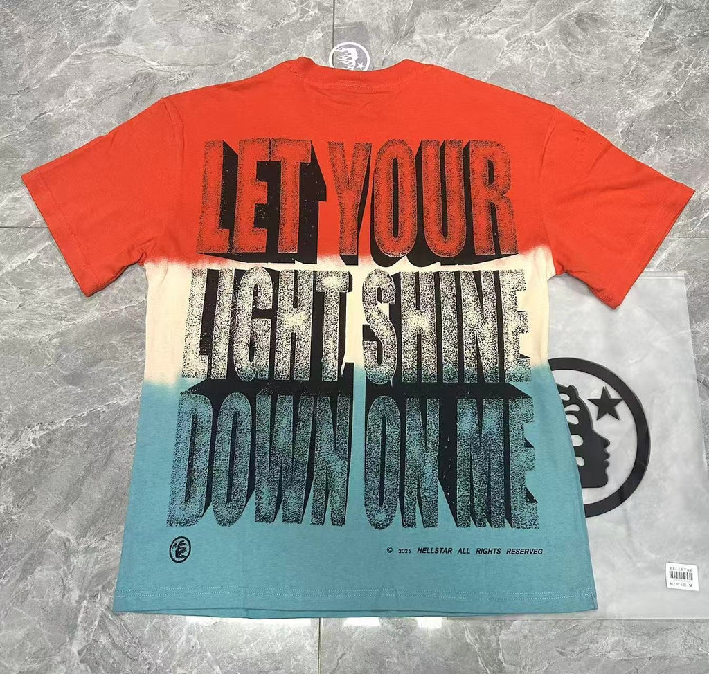 Hellstar Lion Graphic Gradient T-Shirt — context