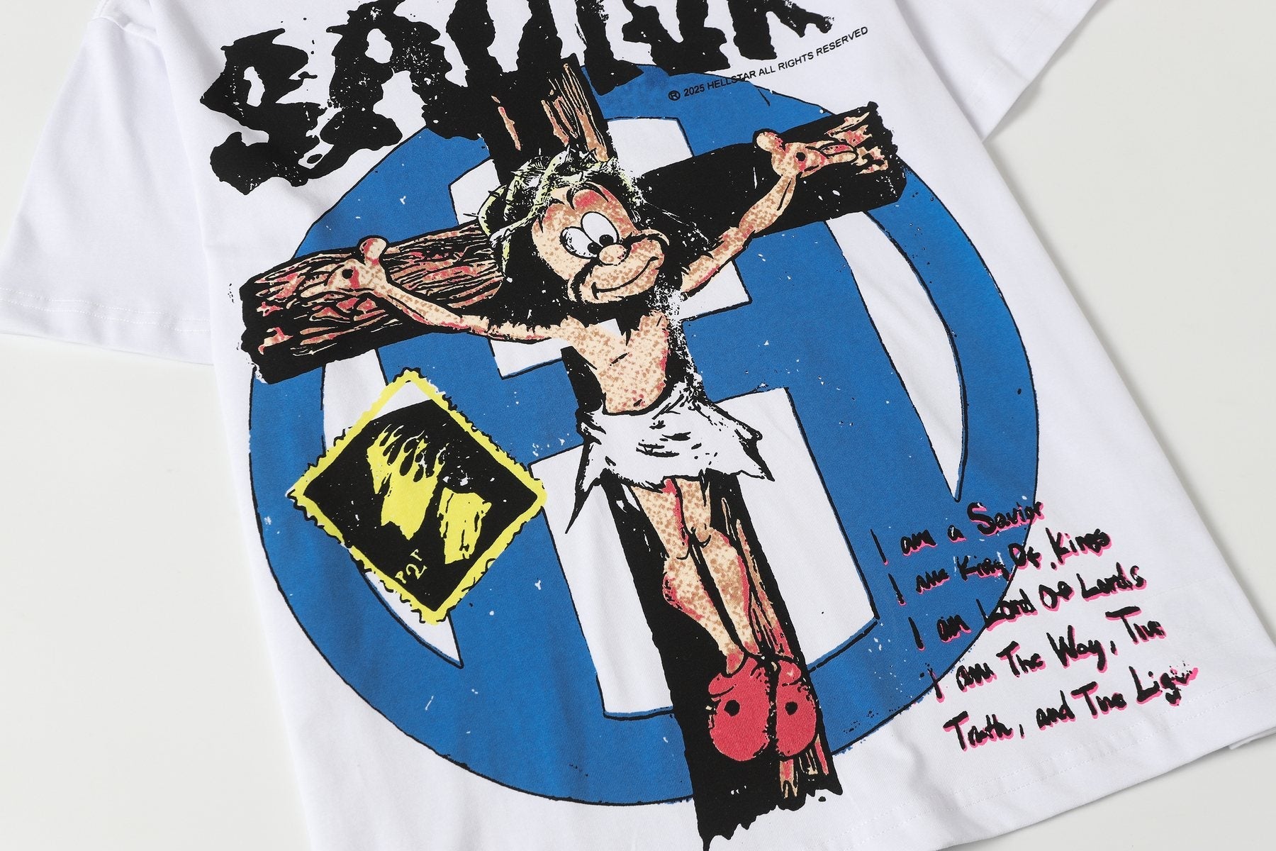 Hellstar Savior Graphic Short-Sleeve T-Shirt — detail