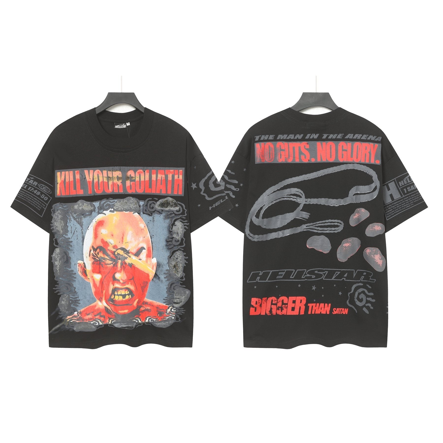 Hellstar Kill Your Goliath Graphic T-Shirt — front