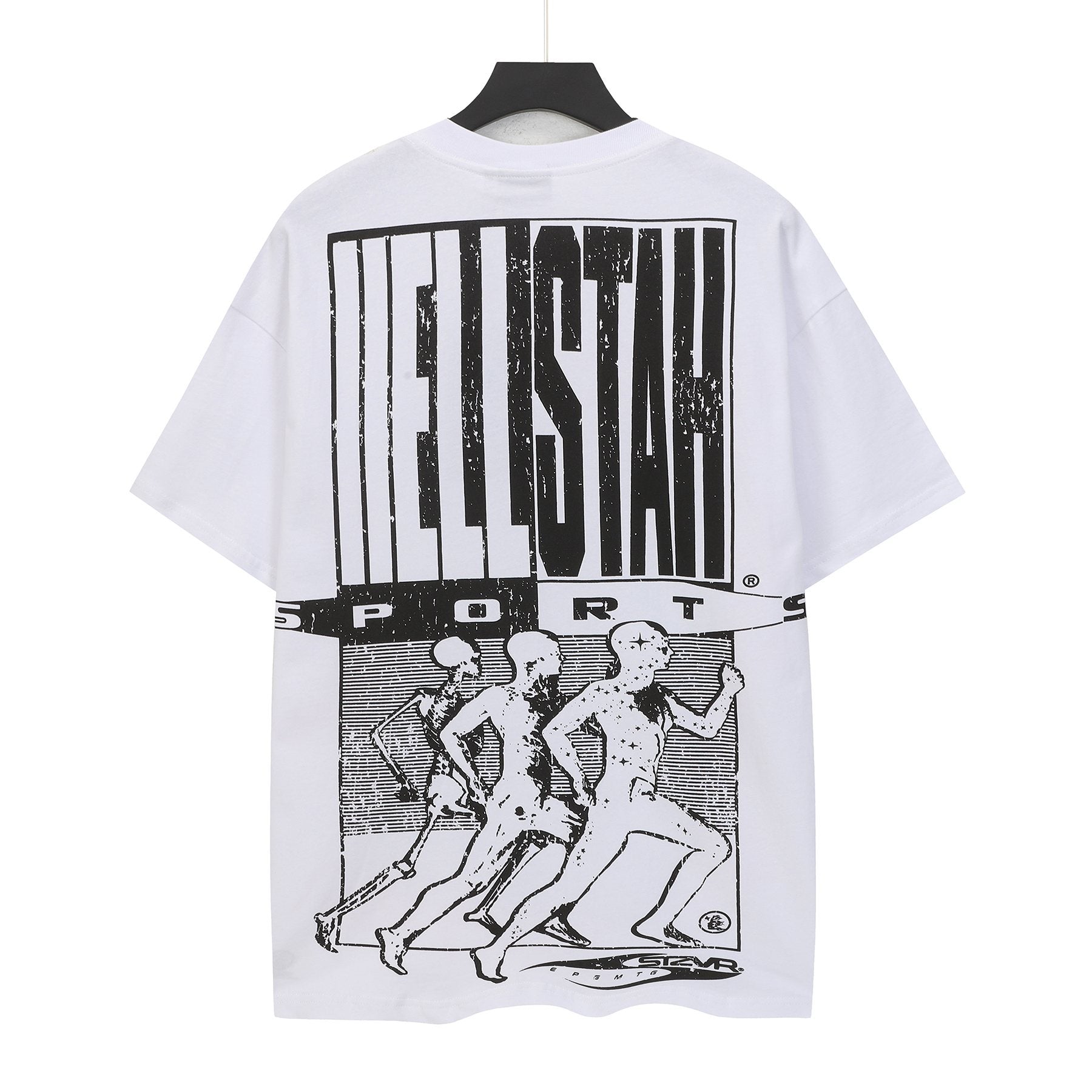 Hellstar Sports-Inspired Front & Back Graphic T-Shirt — back