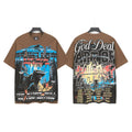 Hellstar Path to Paradise Brown Graphic T-Shirt — hero