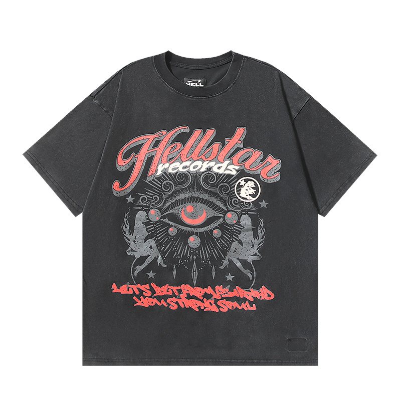 Hellstar Wee all Need Money Washed Graphic T-Shirt — hero