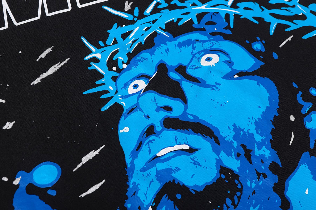 Hellstar Mercy Paint Splatter Graphic T-Shirt — detail
