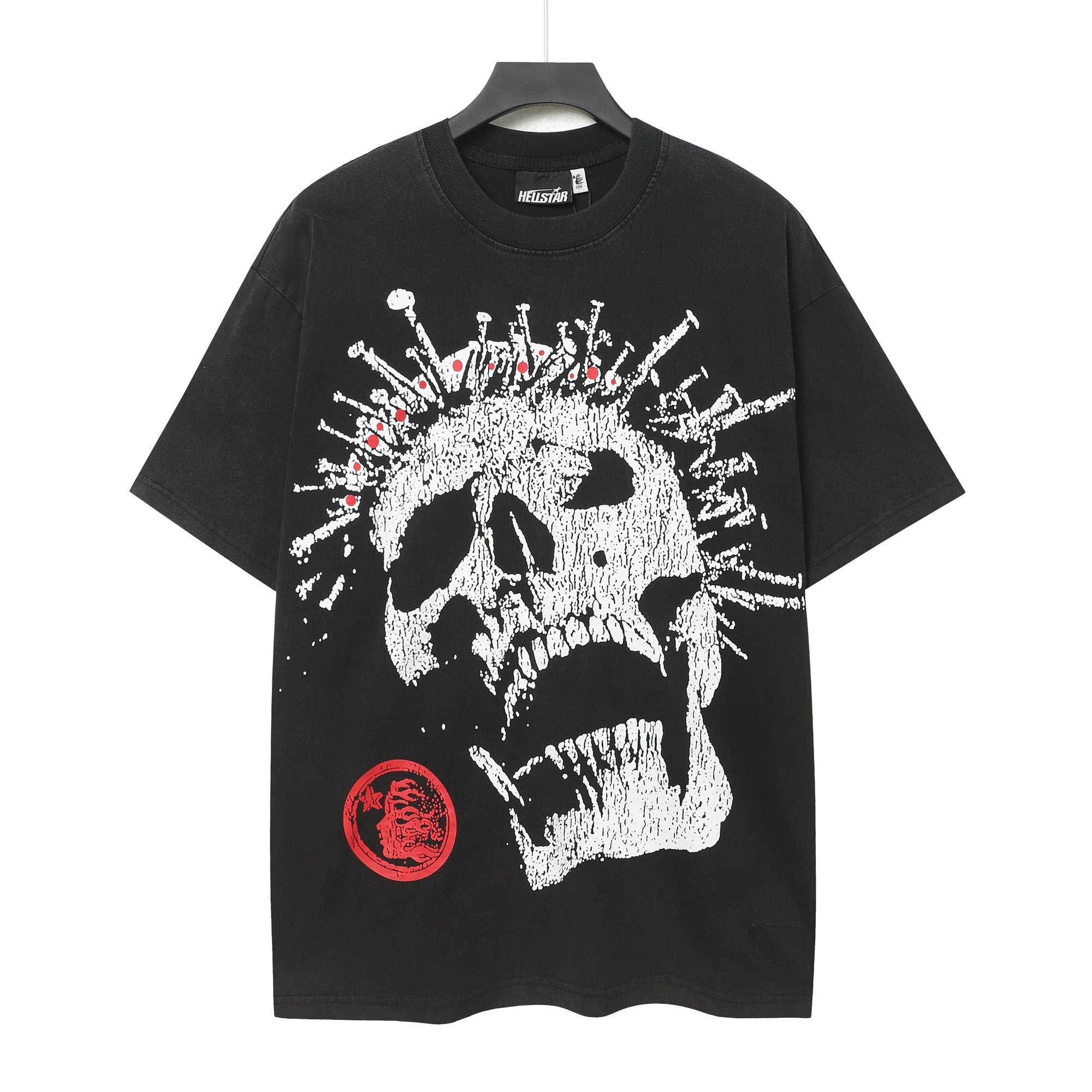 Hellstar Distressed Skull Graphic T-Shirt — hero
