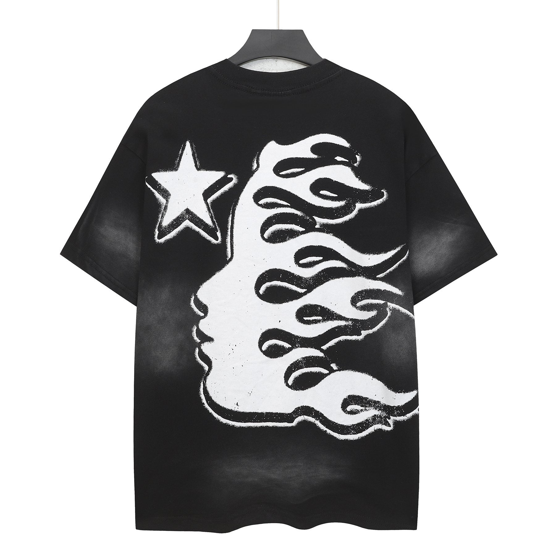 Hellstar Flame Eye Graphic T-Shirt — back