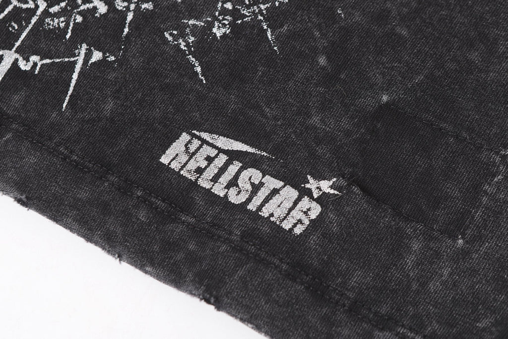 Hellstar Skull Graphic Short-Sleeve T-Shirt — detail