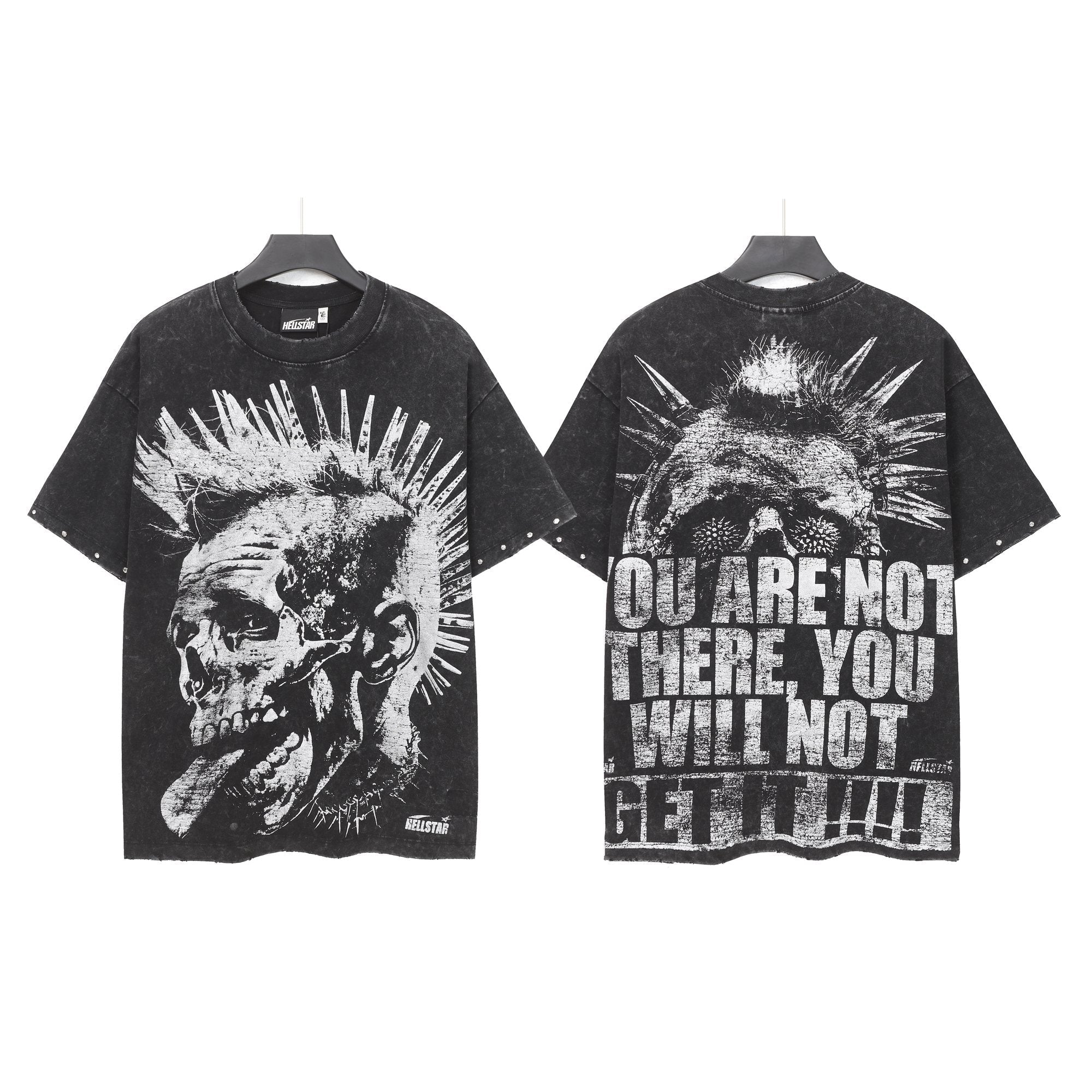 Hellstar Skull Graphic Short-Sleeve T-Shirt — hero