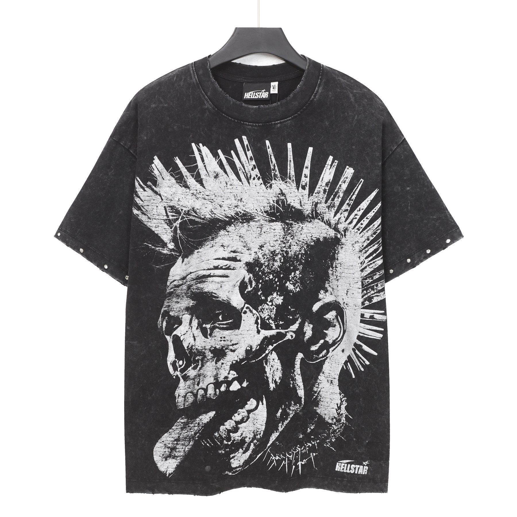 Hellstar Skull Graphic Short-Sleeve T-Shirt — front