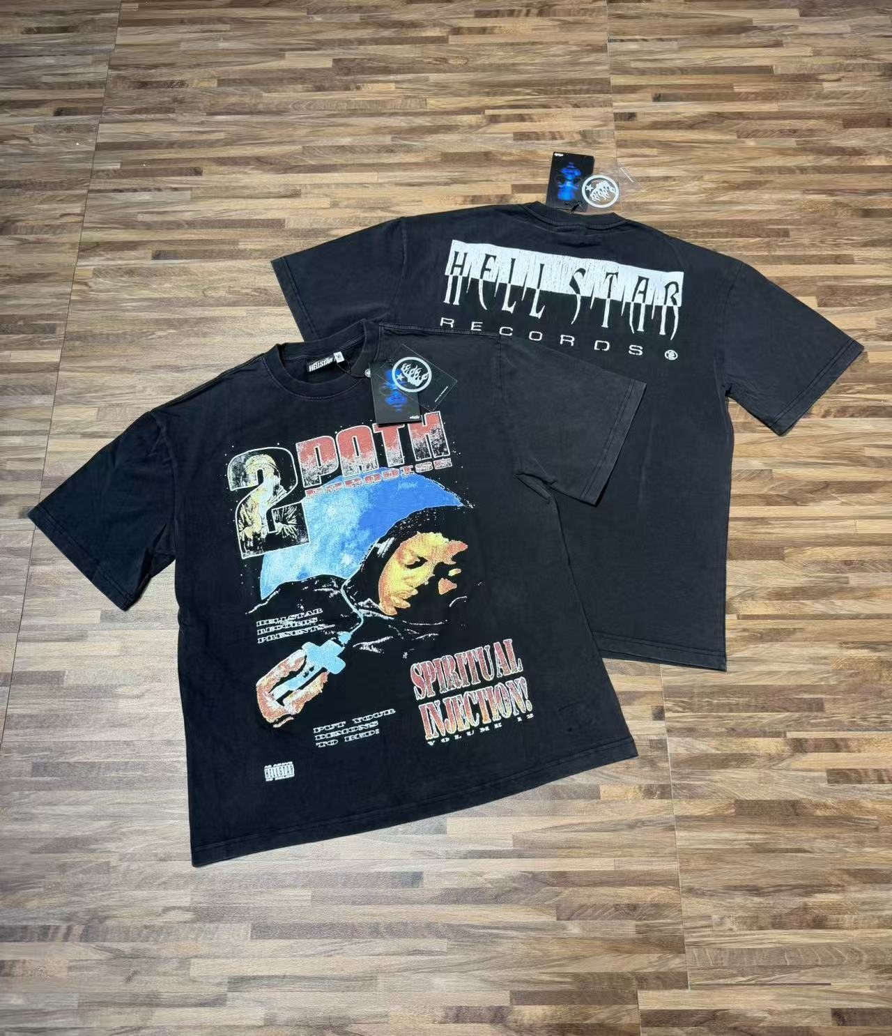 Hellstar Washed Graphic T-Shirt — context