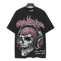 Hellstar Skull & Headphones Graphic T-Shirt — hero