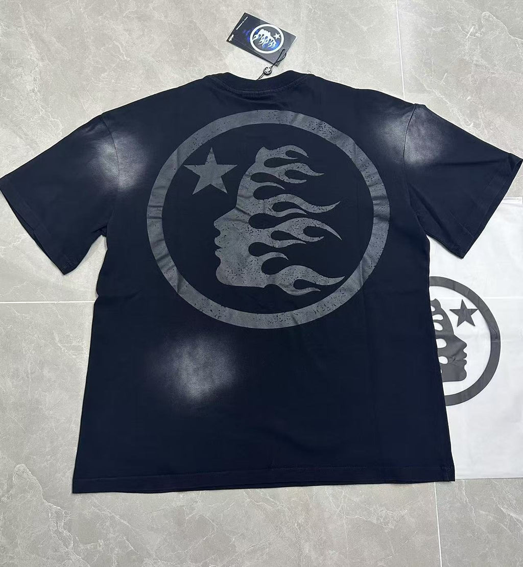 Hellstar Front Wordmark Short-Sleeve T-Shirt — back