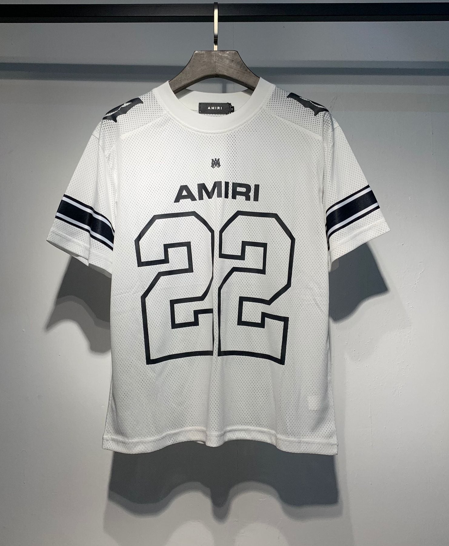 AMIRI 22 Number Jersey Short-Sleeve Set — front
