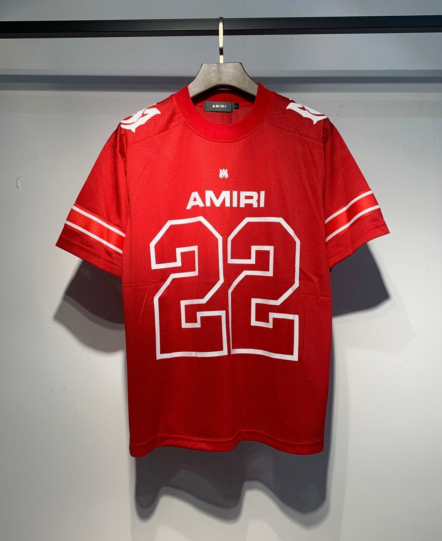 AMIRI 22 Number Jersey Short-Sleeve Set — front