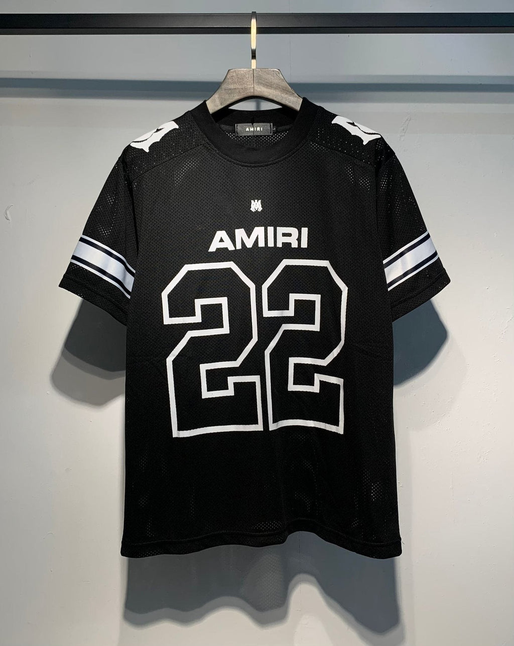 AMIRI 22 Number Jersey Short-Sleeve Set — front