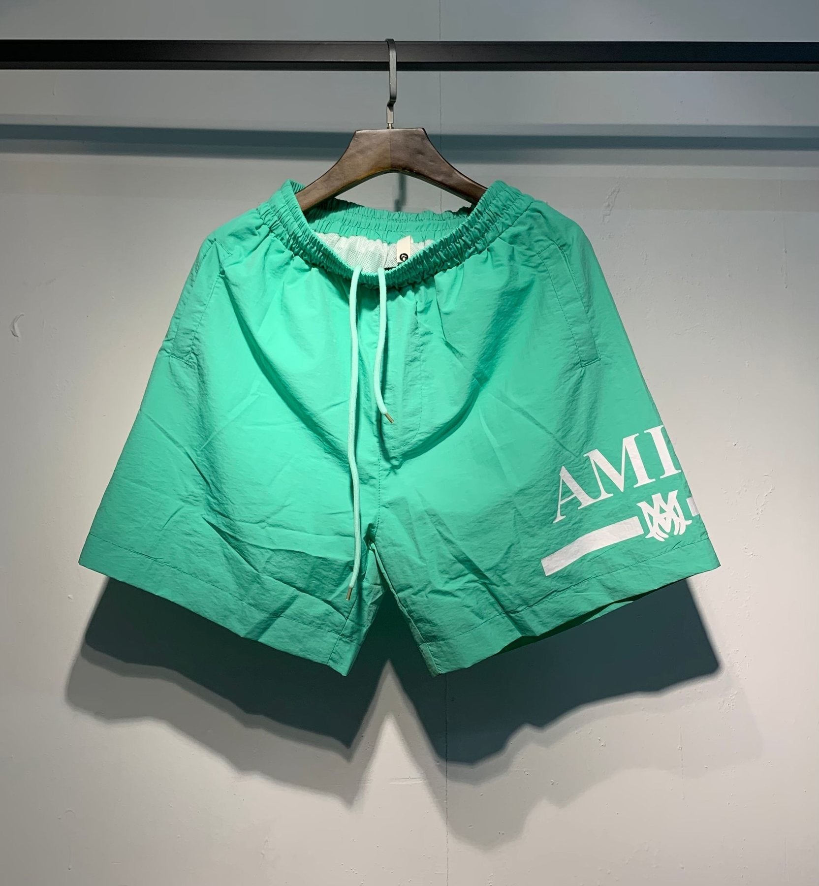 AMIRI Logo Graphic Shorts — front